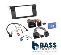 JVC Double Din Car Bluetooth Radio Fitting Kit for BMW 3Series E46 00 - 07 Cab