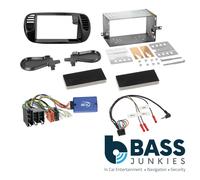 Double Din Car Radio Stereo Full Fitting Kit for Fiat 500 ZAF 312 2007 - 2015