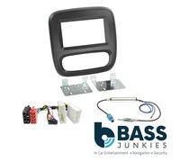 Double Din Car Radio Stereo Full Fitting Kit for Renault Traffic 2019 - 2022
