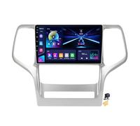 Double Din Car Stereo for Jeep Grand Cherokee 2010-2013 Car Radio 9'' Touch Screen with Wireless Carplay Android Auto, Backup Camera, GPS Navigation, Bluetooth, SWC, Canbus,Octa Core 8G+256G