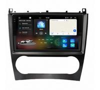 Double Din Car Stereo for Mercedes Benz C Class W203 2005-2009 9 Inches Android 15 Car Stereos Double Fm Am Bluetooth Usb Android Auto For, 4 Core 2G+32G