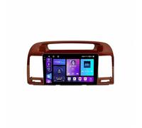 Double Din Car Stereo for Toyota Camry 2002-2006 Wireless Carplay Android Auto Screen Car Multimedia System Hd Touchscreen with Steering Wheel Control, 4 Core 4G+64G