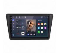 Double Din Car Stereo for VW Skoda Rapid 2013-2019 Seat Toledo 2015-2018 Hd Touch Screen, Wireless A-Pple Carplay Screen for Car, Gps Navigation Bluetooth Fm Radio, Dash Cam, 4 Core 2G+32G