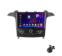 Double Din Car Stereo Radio 9 Inch Touch Screen Head Unit Car Stereo For Ford S Max S-MAX 2006-2015 with Carplay & Android Auto, Bluetooth MP5 Player Support SWC/Mirror Link/DSP(XY8 8Core 8+128G)