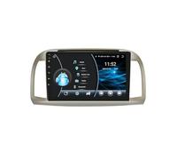 Double Din Car Stereo Radio Android 14 for Nissan March 3 K12 2002-2010 9 Inch Touchscreen Car Radio with Backup Camera Carplay Steering Wheel Control Bluetooth Wifi USB GPS(M500S 6G+128G)