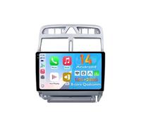 Double Din Car Stereo Radio Android 14 for Peugeot 307 307CC SW 2002-2013 9 Inch Touchscreen Car Radio with Backup Camera Carplay Steering Wheel Control Bluetooth Wifi USB GPS(M300S 3G+32G)