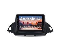 Double Din Car Stereo Radio Android 15 for Ford Kuga 2012-2018 Escape 2013-2019 9 Inch Touchscreen Car Radio with Backup Camera Carplay Steering Wheel Control Bluetooth Wifi USB GPS(M600S 8G+128G)