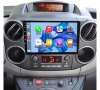 Double Din Car Stereo Radio for Citroen Berlingo 2 2008-2019, GPS Head Unit w/Carplay Android Auto Sat Nav 10.1" Touch Screen DAB+ Bluetooth WiFi RDS SWC DVR Split Screen Backup Camera 2+64G