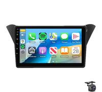 Double Din Car Stereo Radio for Hyundai Rohens Coupe 2012-2016 Wireless CarPlay Android Auto GPS Navigation Head Unit 9 Inch Bluetooth 5GWiFi Update Kit RDS FM DSP Camera(Color:4 CORE 2+32G)