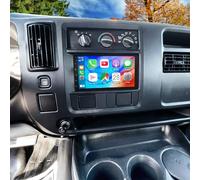 Double Din Car Stereo Upgrade for 2003-2006 Chevy Express Android 13 Radio Replacement 7inch IPS Touch Screen Head Unit w/Wireless CarPlay Android Auto GPS Navi Bluetooth WiFi FM RDS DSP Camera