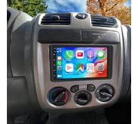 Double Din Car Stereo Upgrade for 2004 2005 2006 Chevy Colorado Android 13 Radio Replacement 7inch IPS Touch Screen Head Unit w/Wireless CarPlay Android Auto GPS Navi Bluetooth WiFi FM RDS DSP Camera