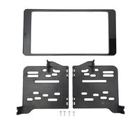 Double DIN Dash Installation Kit, Glossy Black Radio Bezel Replacement for Mitsubishi Outlander 2014 2015 2016 2017 2018+