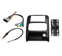 Double Din Dash Kit Aftermrket Radio Install Compatible with Jeep Liberty 2003-2007 with Premium Infiniti Sound Systems
