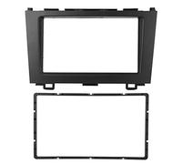 Double DIN Dash Kit for CRV 2007-2010, Black Plastic Trim Panel | Professional fit with no modifications needed, precise 173mm x 98mm opening, classic finish for factory look