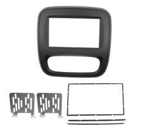 Double Din Fascia Car Radio DVD Panel Frame for Trafic Vivaro 2015+ 2Din Audio Stereo Cover Dashboard