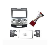 Double Din Fascia Fit For Ford Everest Ranger Mazda BT-50 Stereo Panel With ISO Wiring Harness Dashboard Dash Trim Kit Face Frame-178X102mm