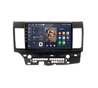 Double Din Wireless Carplay Car Radio Android Auto for Mitsubishi Lancer 10 CY 2007-2017 with Backup Camera, Gps Navigation, Voice Control, Fm/Am, Mirror Link, 4 Core 1G+16G