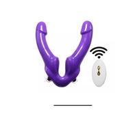 Strapless Strap On Vibrating Dildo Rechargeable Silicone Dildo