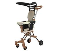 Double Direction Stroller for Parent Facing | adjustable handle height, swivel wheels, stable four wheel, outdoor use