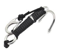 Double Diving Hooks, Cave Diving Hooks - Double Hook Stainless Steel Coral Reef Hooks - Safety Equipment with for Underwater Photography, Diving