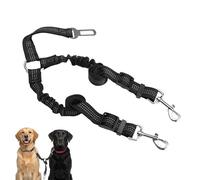 Double Dog Lead For Walking 2 Dogs, No Tangle Adjustable Shock Absorbing Bungee With Reflective Stitching And Safety Handle, Dual Lead For Dogs Up To 25kg