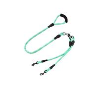 Double Dog Rope - Pet Strap Single Double Dog Rope | 360 Degree Rotatable Anti Twist Tool Pet Animals Equipment for Running River Fording Hiking Beach Backyard