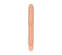 RealRock Double Dong 14" - Natural Dual Dildo (36cm)