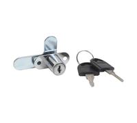Double Door Lock 7-Shaped File Cabinet Mailbox Zinc Alloy 16mm 19mm