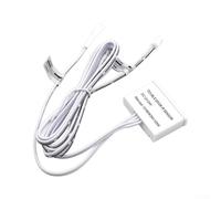 Double Door Sensor Switch, LED Strip With Dual Door Control Induction Switch, 12 24V Setups, For Wardrobes, Cupboards, Display Cases(white)