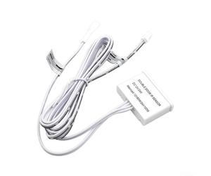 Double Door Sensor Switch, LED Strip With Dual Door Control Induction Switch, 12 24V Setups, For Wardrobes, Cupboards, Display Cases(white)
