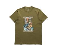 Double Dragons Tee - male - Maharishi - T-Shirts - Green - XL - Tops XL
