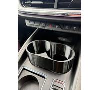 Double Dual Cup Holder Adaptor expander Insert for Skoda Enyaq iV and Elroq, Removable Design, UK Made