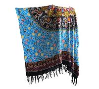 Double Duck Ladies Kaftan/Poncho, Tunic Top, Beach Wear, One Size, Fits Large Plus Size, Elephant Print