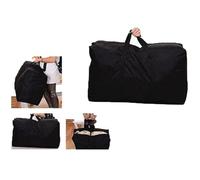 Double Duffel 96l Heavy-Duty Oxford Fabric Camping Bag Storage Extra Reinforced Stitching Water- Travel Moving Large for Having Laundry Toys or Household Organization