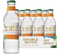 Double Dutch Premium Indian Tonic Water, 24 x 200ml Glass Bottles