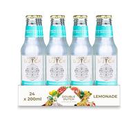 Double Dutch Refreshing Lemonade 24 x 200ml bottles Low Calorie Perfect Mixer for Cocktails, No Artificial Colours Preservatives or Flavours (Pack of 24)