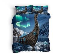 double duvet cover set Gem Ship floral duvet cover sets Four-season microfiber bed wrap with breathable texture, invisible zip and reversible styling