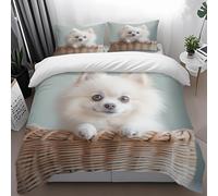 Double Duvet Set 200X200Cm Pets Puppy Bedding & Linen Soft And Snuggly,Kids Single Duvet Cover Set Easy Care,Duvet And 2 Matching Pillow Set,Bedding Sets