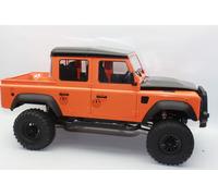 Double E FM102 Pickup Orange Land Rover Defender Crawler 4Wd Rtr 1:8 Rc New