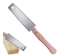 Double Edge Hand Saw - Japanese Steel Pull Saw, Double Edge Fine Cut Saw | Lightweight Precision Saw For Woodworking, Furniture Manufacturing, DIY Projects