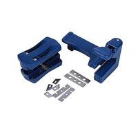 Double Edge Trimmer and Banding Machine Set, Wood Head and Tail Trimming Tool, Carpenter Hardware for Panel Furniture and Cabinet Making, with Hard White Steel Blade for Durable Us