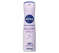 NIVEA Double Effect Anti-Perspirant Deodorant Spray (150ml), Women's Deodorant Spray with 72H Sweat and Odour Protection, Sweat Block for Women with Natural Avocado Extract
