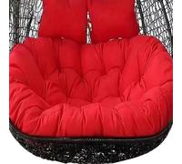 Double Egg Chair Swing Cushion for 2 Outdoor Hanging Hammock Replacement Cushion Large 67x47in Comfort for Hanging Basket Chairs (Only Cushion)