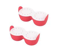 Double Egg Poacher Cups, 2 Pieces Microwave Egg Poacher Cup, Silicone Eggs Poacher Pan, Poached Egg Maker For Cooking Eggs, Kitchen Gadgets 2024 New, Steaming Egg Moulds For Microwave And Stovetop