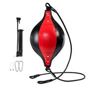Double End Bag Adjustable Portable Elastic PU Leather Core Training