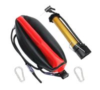 Double End Bag Boxing, PU Leather Punching Ball with Adjustable Straps, Durable Reflex Training Equipment with Headband Ball, Carabiners & Needle for Hand Eye Coordination, Home Gym, and Fitness