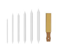 Double-end Blending Stumps Tortillions Set with Sandpapers Artist Sketching Tools for Students Artist Art Drawing and Tortillions
