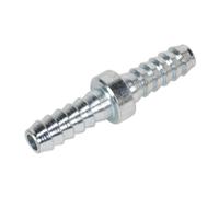 Double End Hose Connector 1/4" Hose Pack of 5 - Sealey AC10 New