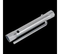 Double End Long Reach Spark Plug Box Spanner 18/21mm with L-Bar