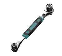 Double End Ratchets Wrench Multifunction Spanner Wrench Two-Way Hand Tool 8 to 21mm Double Head Wrenches Ratcheting Wrenches Set